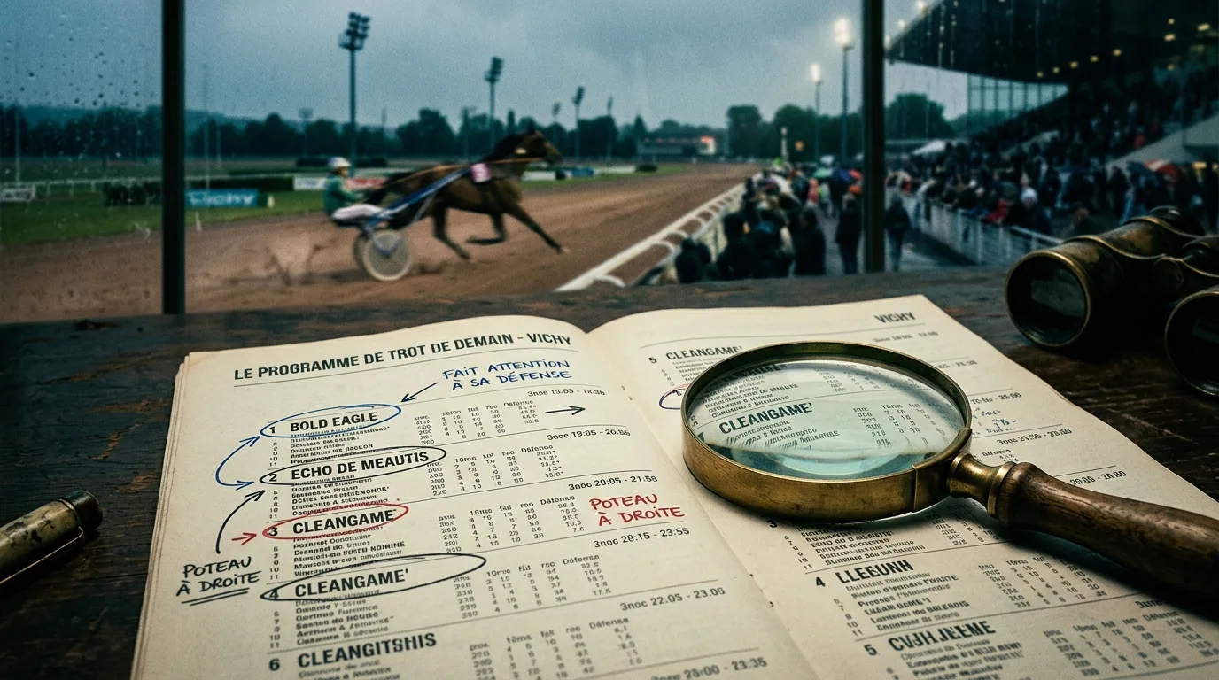 Programme trot de demain : courses at...